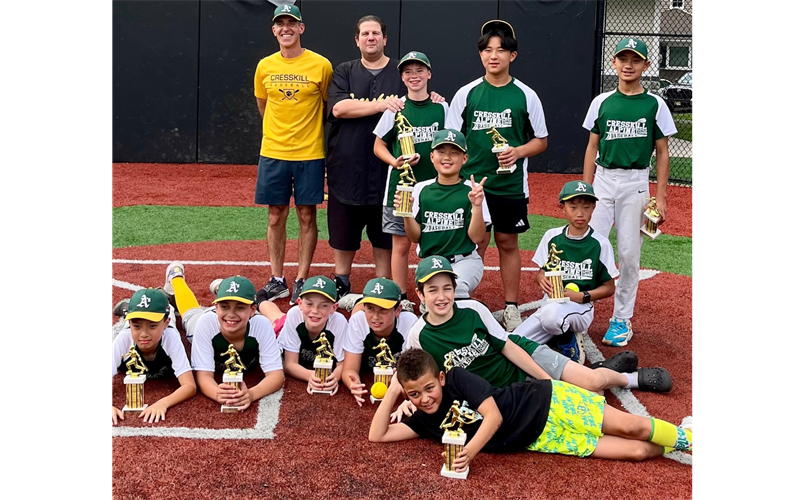 The 2025 5th/6th Grade Rec Baseball Champs!